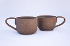 Walnut Etched Mugs