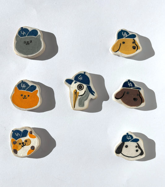 LA Pet Magnets for Fire Relief Fundraising